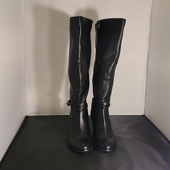 GIANI B BERNINI MEMORY FOAM LONG OVER THE KNEE LENGTH BOOTS - Picture 3 of 16